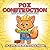 Fox Construction Left-Handed Edition: Cute Construction Animal Coloring Book for Kids – Fluffy Fox Builders, Tiny Tools, Easy Outlines, Creative ... Animals Coloring Book for Kids Ages 3–8)