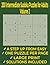 200 Intermediate Sudoku Puzzles for Adults: Large Print Brain Games with Full Solutions — One Puzzle Per Page