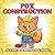 Fox Construction: Cute Construction Animal Coloring Book for Kids – Fluffy Fox Builders, Tiny Tools, Easy Outlines, Creative Building Play for ... Animals Coloring Book for Kids Ages 3–8)