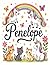Penelope Personalized Coloring Book: This fun and engaging kids coloring book features a bright, glossy cover with a cool original girl-themed design ... and screen-free fun at home or on the go.