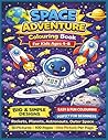 Space Adventure Colouring Book for Kids Ages 4–8: Rockets, Planets, Astronauts and Outer Space — 100 pages (50 single-sided colouring pictures), welcome page, 'this book belongs to' page