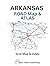 Arkansas Road Map And Atlas: Detailed Road Map Of Arkansas With Cities, Counties and Grid Navigation