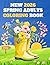 New 2026 Spring Adult Coloring Book: A Relaxing Adult Coloring Book with Beautiful Spring Flowers, Butterflies, and Stress Relief Designs.