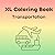 XL Coloring Book: Transportation