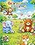 CUTE ANIMALS COLORING BOOK FOR KIDS: 30 ADORABLE ILLUSTRATIONS: LARGE PRINT FUN ANIMAL PAGES FOR TODDLERS AND KIDS 4-8 , SINGLE-SIDED TO PREVENT BLEED-THROUGH