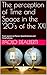 The perception of Time and Space in the '20's of the XXI: From spaces to Places: SpaceFullness and TimeFullness (Prosumerzen Book 14)