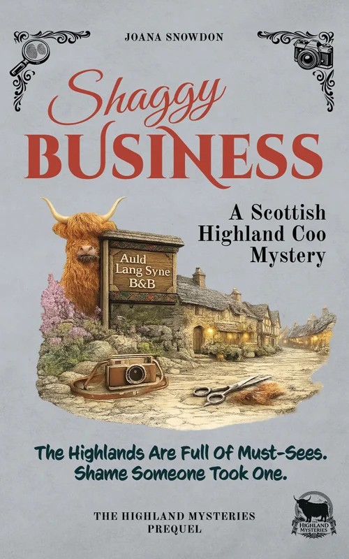 Shaggy Business: A Scottish Highland Coo Mystery (The Highland Mysteries, #0.5)