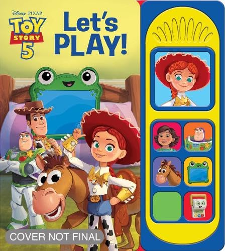 Disney Pixar Toy Story 5 - Let’s Play! Sound Book - Includes Woody, Buzz Lightyear, Jessie, and More! - PI Kids (Board Book)