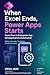 WHEN EXCEL ENDS, POWER APPS STARTS: From Zero to Enterprise App Development & Automation