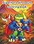 Superhero dinosaurs coloring book