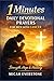 1 Minutes Daily Devotional Prayers for Men with Cancer: Faith-Based Reflections for Strength, Healing, and Hope During Illness and Recovery Journey