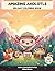 Amazing Axolotls: Big Day Coloring Book for Kids: A Story Coloring Book — Follow the Adventure from Morning to Night