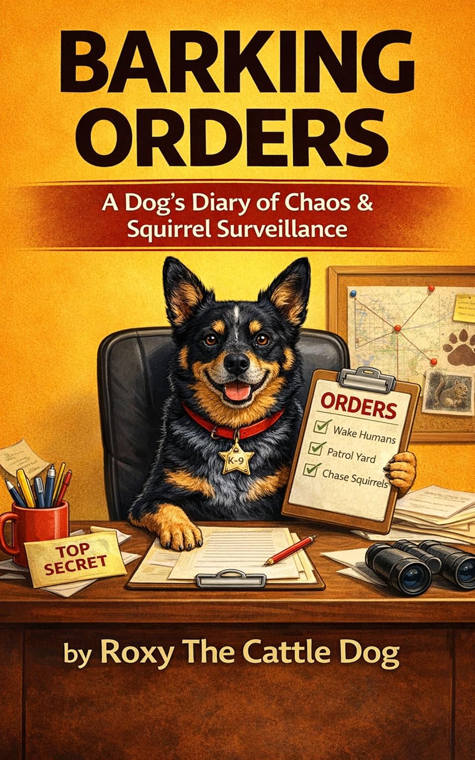 Barking Orders: A Dog’s Diary of Chaos, Loyalty, and Squirrel Surveillance (Kindle Edition)