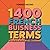 1400 French buisness terms in sentences for all learners (French Edition)
