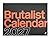 Brutalist Calendar 2027