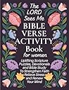 The LORD Sees Me Bible Verse Activity Book for Women: Uplifting Scripture Puzzles, Devotionals, and Bible Study to Strengthen Faith, Relieve Stress, and Renew Your Mind