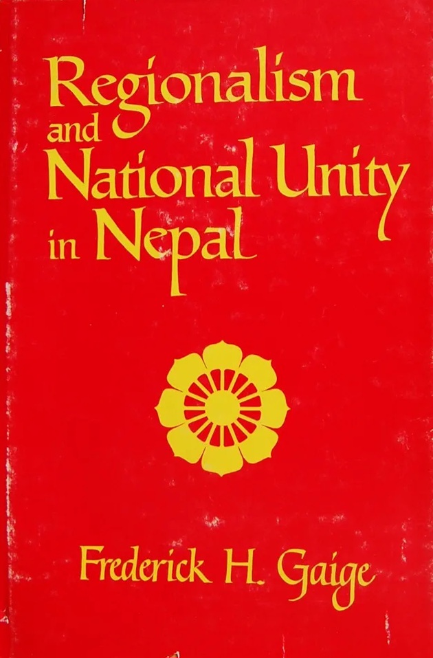 Regionalism and national unity in Nepal