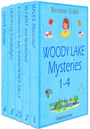Woody Lake Mysteries 1-4: A purrfectly cozy mystery collection (Kindle Edition)
