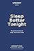 Sleep Better Tonight: 40 practical tools for deep, restorative sleep (The Lifecraft Series)