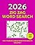 Zig Zag Maze Word Search: 100+ PUZZLES LARGE PRINT FOR ADULTS – Volume 1