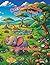 Safari for Kids: African Savanna Animals Coloring Book