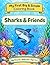 My First Big & Simple Coloring Book: Sharks & Friends: 50 Cute and Easy Shark & Ocean Animal Coloring Pages with Thick Lines for Toddlers and Preschoolers Ages 3-5