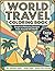 World Travel Coloring Book for Adults: Simple & Relaxing Designs of Famous Landmarks • Easy to Color • Stress Relief • 50 Single-Sided Pages