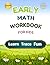 Early Math Workbook for Kids by Learning Everyday