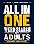 All-in-One Word Search for Adults: 100 Mixed Theme Puzzles for Relaxation, Stress Relief & Brain Training