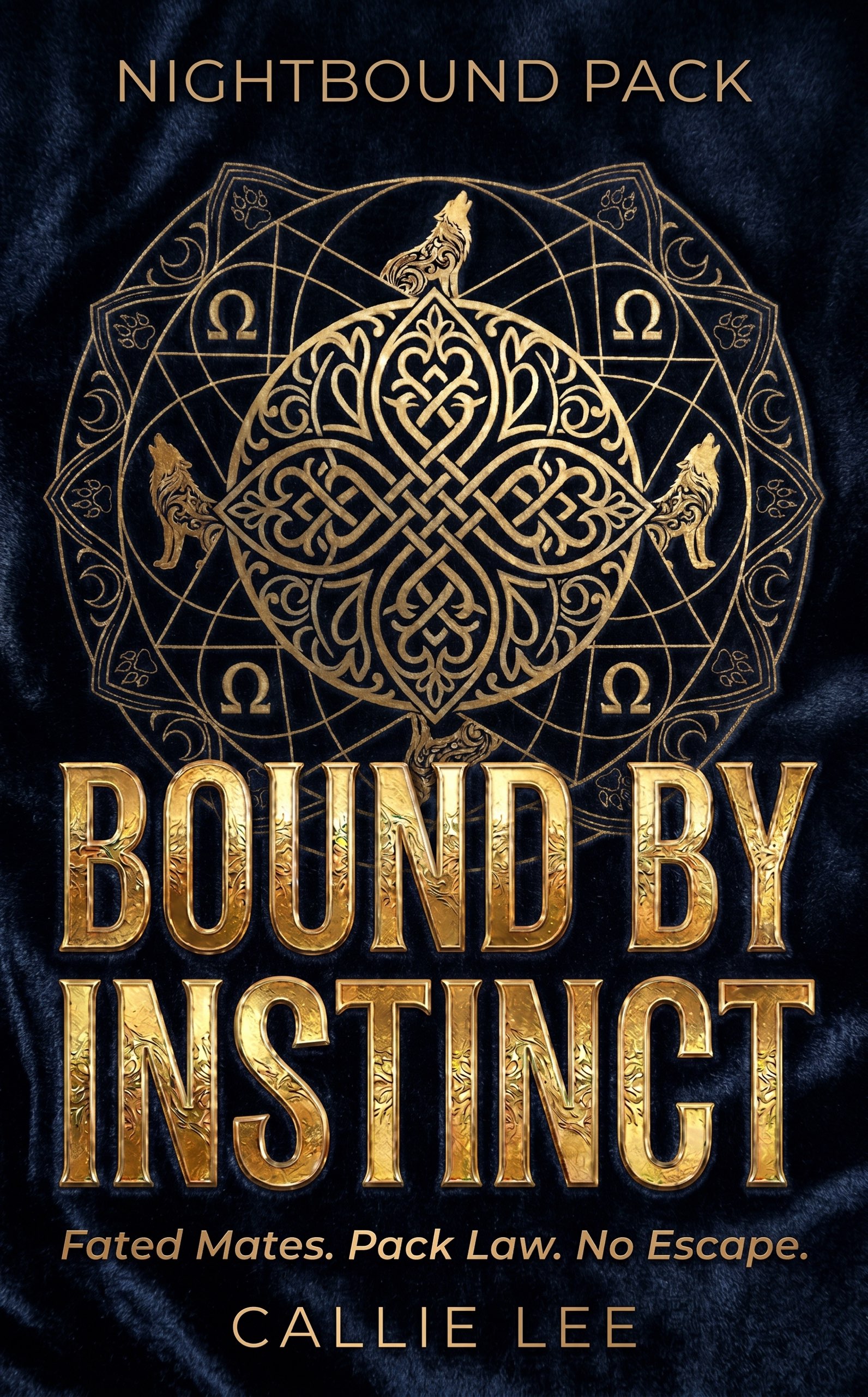 Bound by Instinct: A Fated Mates Second Chance Alpha Omega Forced Proximity Spicy Omegaverse Paranormal Romance (Nightbound Pack Book 1)