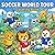 Soccer World Tour Coloring Book for Kids and Adults, Teens