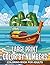 Large Print Color By Numbers Coloring Book For Adults: Beautiful Large Print Activity Book for Seniors with Bold Outlines and Easy Numbers for a Rewarding Stained Glass Coloring Experience