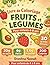 Livre de Coloriage Fruits et Légumes: Pour enfants 4-8 ans : 30 grands dessins faciles avec des faits amusants sur les vitamines et l'alimentation saine (French Edition)