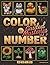 Color By Number: Guided Mysteries Vol. 2 — 50 Mosaic Illustrations with 24 Colors & Prefilled Black for Relaxing, Stress-Free Coloring (Adults, Teens & Seniors)