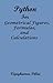 Python Coding Geometrical Figures, Formulae and Calculations