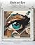 Abstract Eye Cross Stitch Pattern: A Contemporary Landscape Fusion Embroidery Chart
