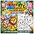 Jungle Animals Coloring Book for Kids Ages 3-5: Fun and Easy Jungle Animal Coloring Pages with Cute Designs for Boys and Girls