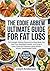 THE EDDIE ABBEW ULTIMATE GUIDE FOR FAT LOSS : The Straight-Talking Playbook to Shed Body Fat,Heal Your Metabolic Health, and Forge a Lean,Powerful Physique Using Whole, Unprocessed Foods