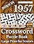 Born In 1957: Nostalgic Crossword Puzzle Book: Large Print Crossword Puzzle Book with Nostalgic and Classic Clues, Easy-to-Read Brain Games for ... and Fun Word Puzzles for Adults and Elderly