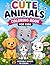 Easy Animal Coloring book: Big, Simple, Cute Animals