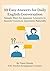 50 Easy Answers for Daily English Conversation: Simple Ways for Japanese Learners to Answer Common Questions Naturally