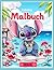 Stitch on Tour: Ausmalbuch (German Edition)