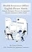 Health Insurance Office English Phrase Sheets: Simple Bilingual Phrases for Japanese Health Insurance Office Staff (Japanese Edition)