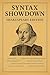 Syntax Showdown : Shakespea...