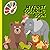 Cute Animals Coloring Book: Educational coloring pages with animals and alphabet for children 3-5
