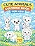 Cute Animals Coloring Book for Kids: Simple and Easy Coloring Pages for Ages 3-5