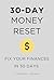 The 30-Day Money Reset: Fix Your Finances in 30 Days (The Simple Money Series)