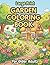 Large Print Garden Coloring Book for Older Adults: 50 Simple and Relaxing Cozy Garden Scenes with Thick Lines and Large Spaces for Easy Coloring