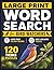 Large Print Word Search for Bird Watchers: 120 Easy & Relaxing Bird-Themed Puzzles for Adults and Seniors – Fun, Calming Brain Games for Nature Lovers