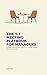 The 1:1 Meeting Playbook for Managers: 40 Ready-to-Use Agendas, Scripts and Templates for Better Weekly One-on-Ones